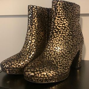 Torrid Leopard Print boots